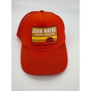 John Wayne Cancer Foundation‎ Block the Blaze Orange Otto Trucker Hat